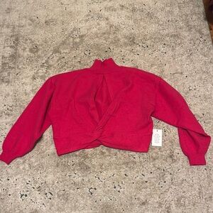 Eloquii Red Twist Front Sweater - Size 14/16 - NWT